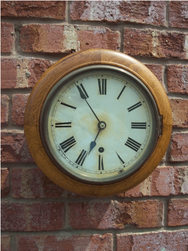 Oak Wall Clock - ON HOLD -
