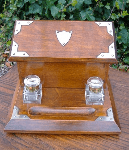 Oak Desk Tidy