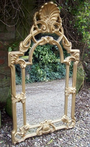 Art Nouveau Gilt Mirror -SOLD-