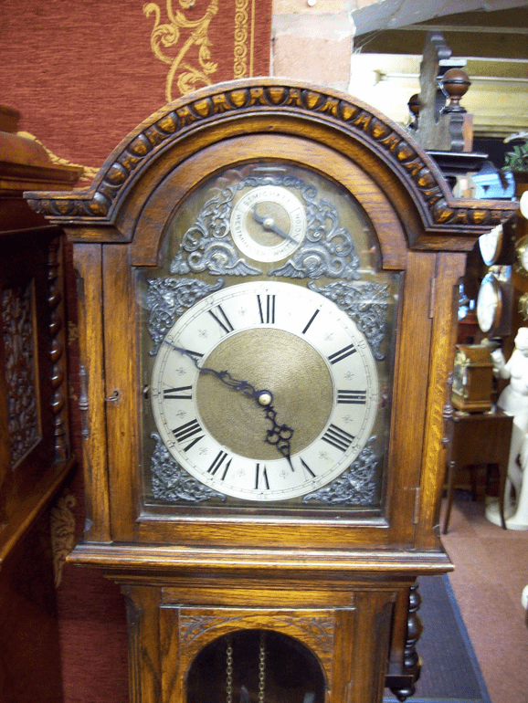 8 Day Oak Longcase -SOLD-