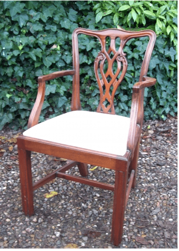 A Set of 10 Mahogany Chairs