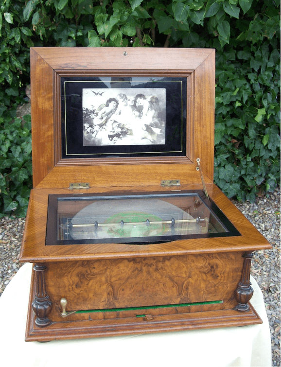 19thC Walnut Symphonium -SOLD-