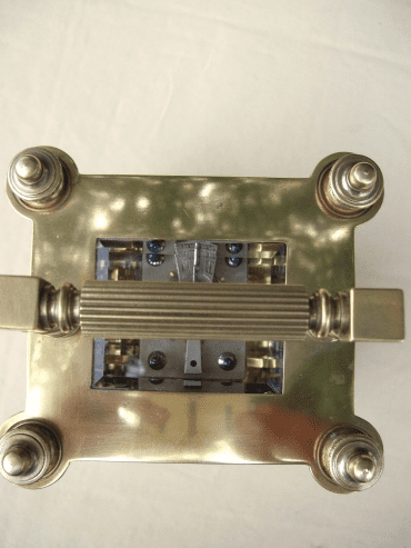 An 8 Day Brass Carriage Clock -SOLD-