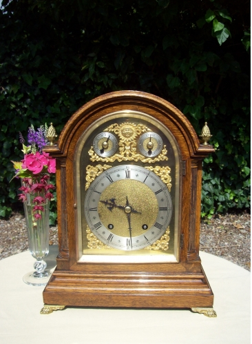An 8 Day Oak Bracket Clock