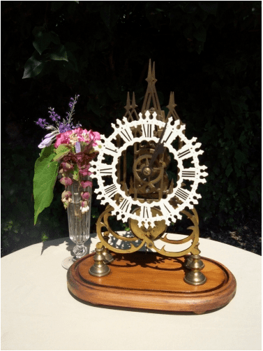 8 Day Skeleton Clock