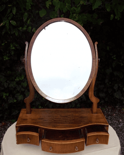 Mahogany Vanity Mirror - SOLD-