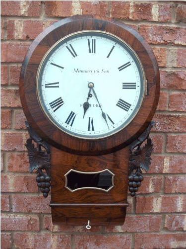 8 Day Wall Clock Mummery & Son (Stafford)