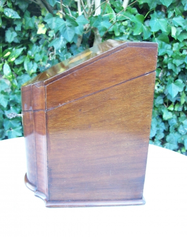 An Early 20th Century Mahogany Stationery Box