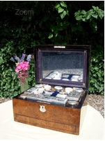 A 19th Century Walnut Vanity Box
