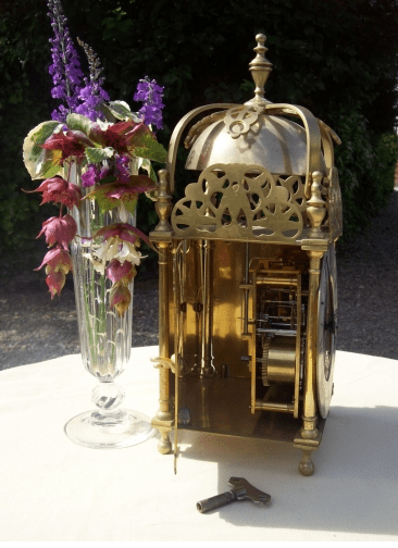 An 8 Day Lantern Clock & Bracket