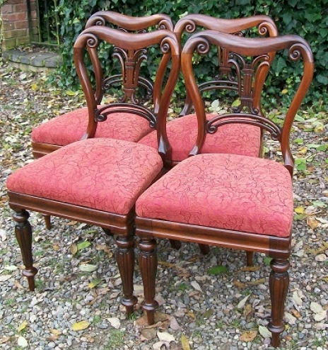 A Set of 4 Regency Rosewood Chairs -SOLD-