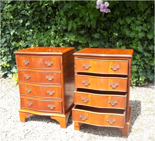 Yew Chest of Drawers -SOLD-