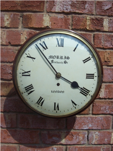 8 Day Wall Clock Morris (London)