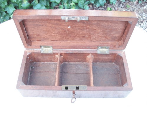 Mahogany Lidded Box -SOLD-