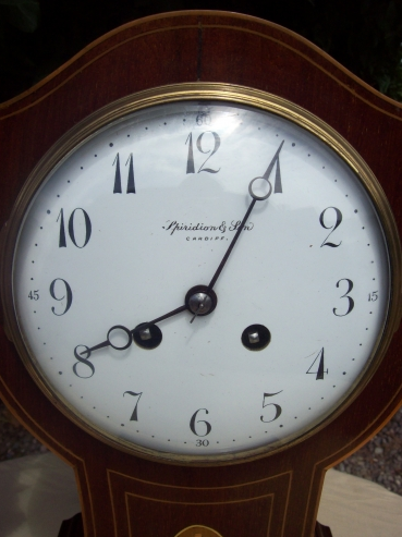 An 8 Day Balloon Mantle Clock - SOLD -