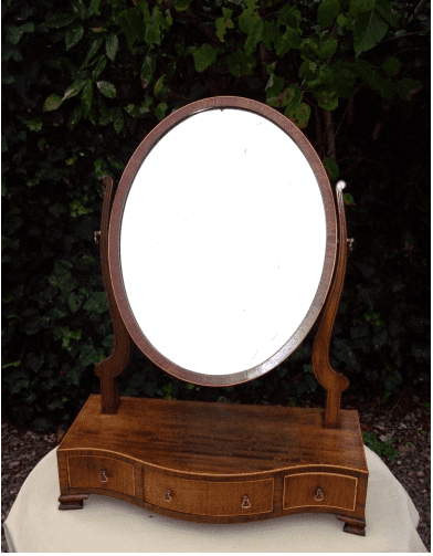 Mahogany Vanity Mirror - SOLD-