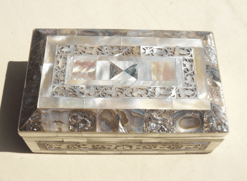 A Mother of Pearl Casket