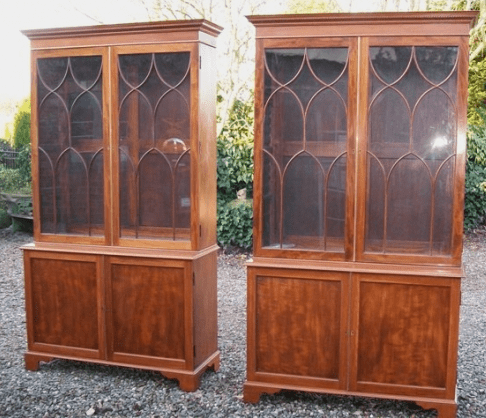 A Pair of Mahogany Bookcases/Cabinets
