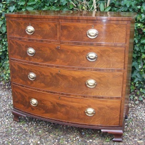  Mahogany Chest of Drawers -SOLD-