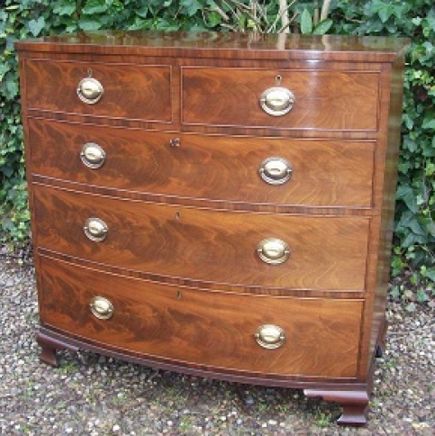  Mahogany Chest of Drawers -SOLD-