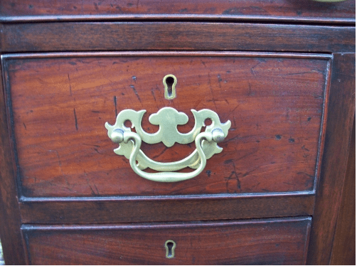 A Mahogany Knee Hole Desk