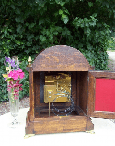 An 8 Day Oak Bracket Clock