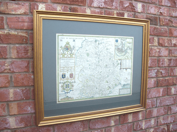 Map of Shropshire