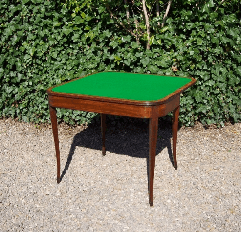 A Regency Mahogany Card Table -SOLD-