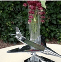 A Chrome Jet/Fighter Plane Table Lighter