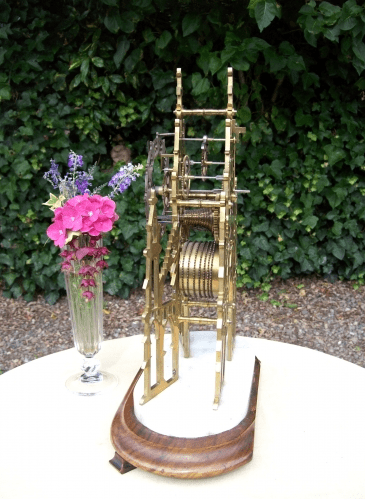 An 8 Day Skeleton Clock -SOLD-