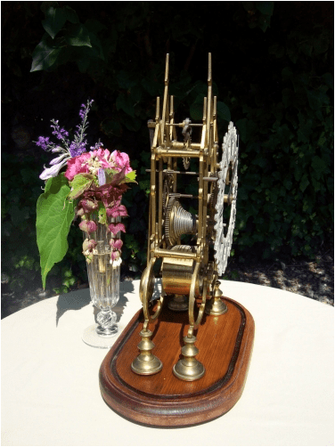 8 Day Skeleton Clock