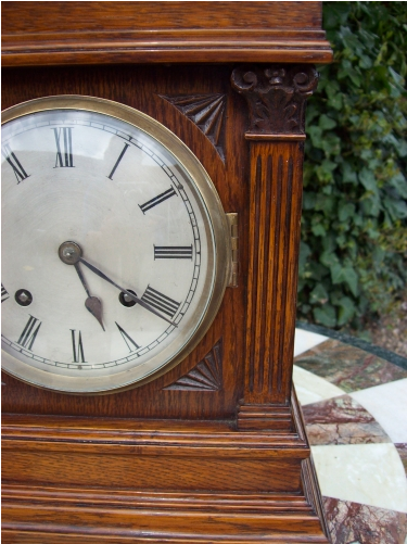 Oak Bracket Clock