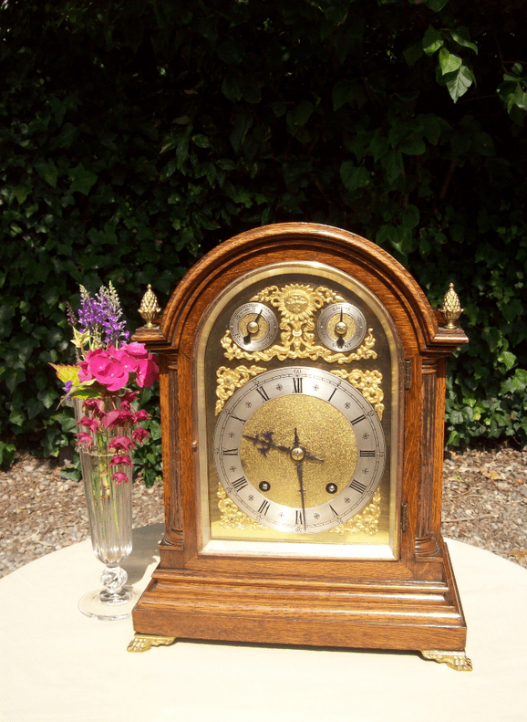 An 8 Day Oak Bracket Clock