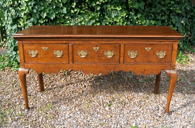 Georgian Oak Dresser Base