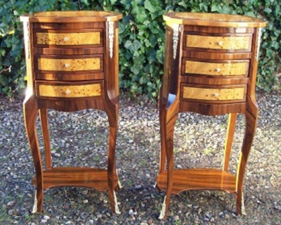 French Bedside Cabinets -SOLD-