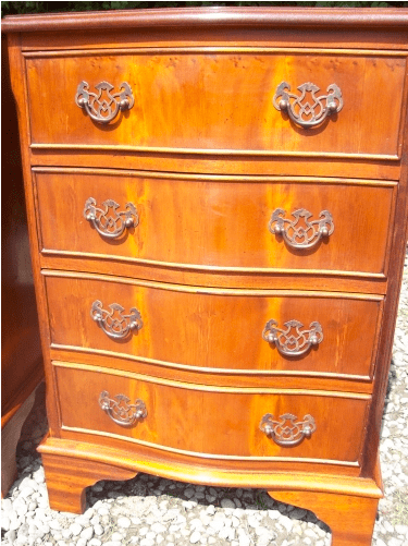 Yew Chest of Drawers -SOLD-