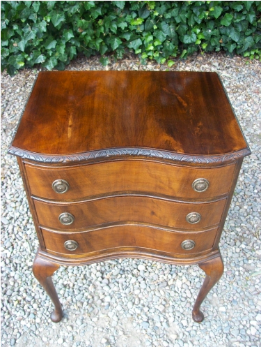 CFA 6461 - A Three Drawer Chest on Cabriole Legs