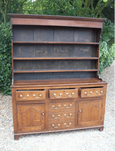 Oak George IV Dresser