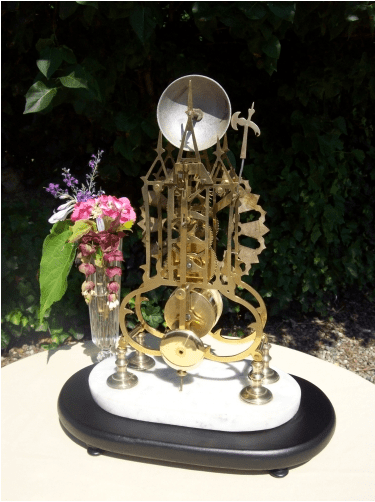 8 Day Skeleton Clock