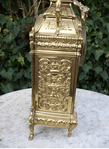 8 Day Clock & Garniture -SOLD-