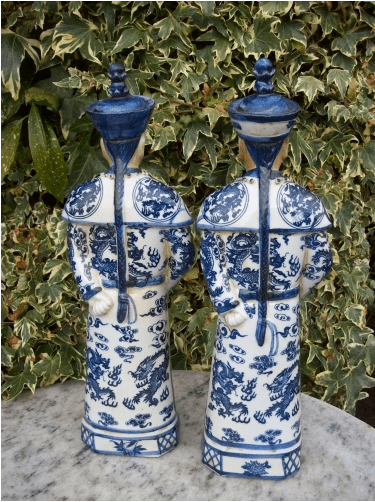 A Pair of Oriental Figures