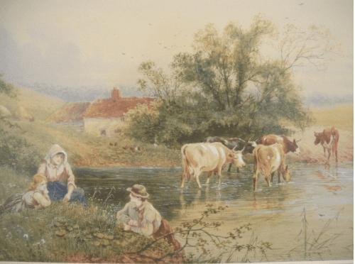 Cattle Watercolour
