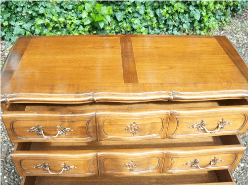 Walnut Chest of Drawers -SOLD-