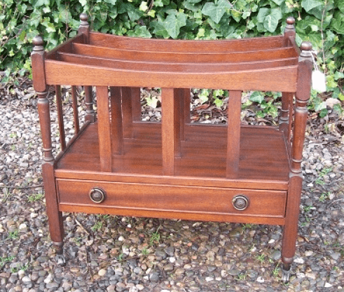 A Mahogany Canterbury -SOLD-