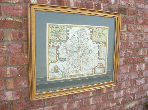 Map of Staffordshire -SOLD-