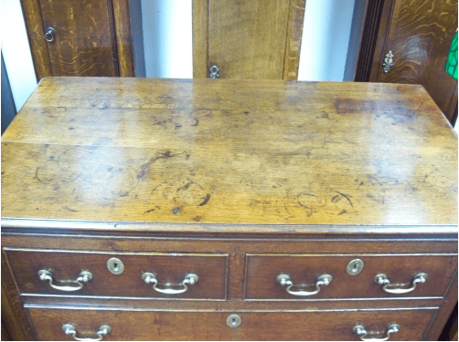 CFA 5810 - George III Oak Chest of Drawers -SOLD-