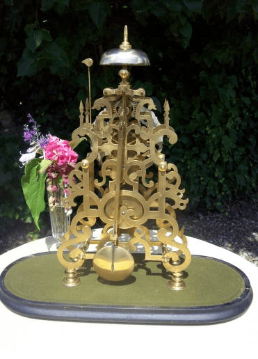 An 8 Day Skeleton Clock
