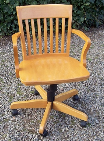 Oak Swivel Chair -SOLD-
