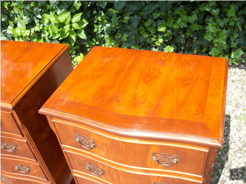 Yew Chest of Drawers -SOLD-