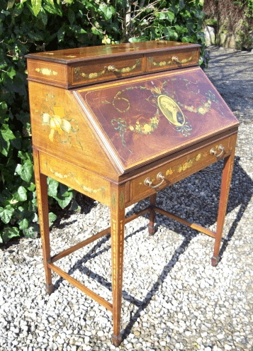 Maple & Co. Writing Desk/Bureau -SOLD-
